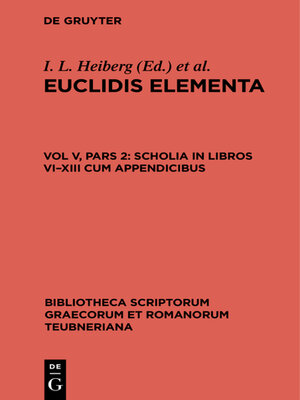 cover image of Scholia in Libros VI–XIII cum appendicibus